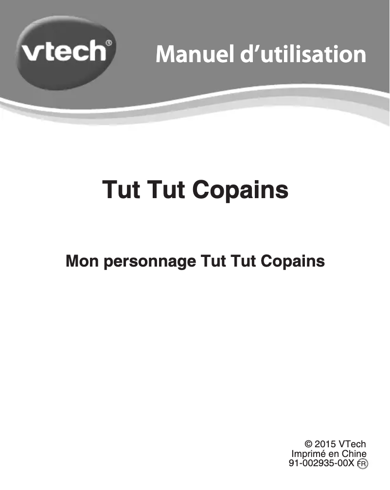 Página 1 del manual Manual de usuario Vtech Persos royaume enchanté