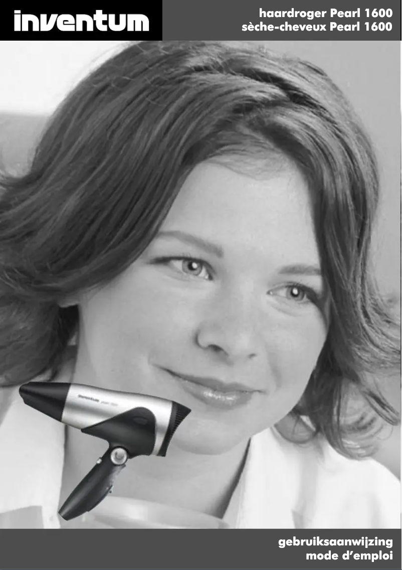 Image de la première page du manuel de l'appareil HD1600