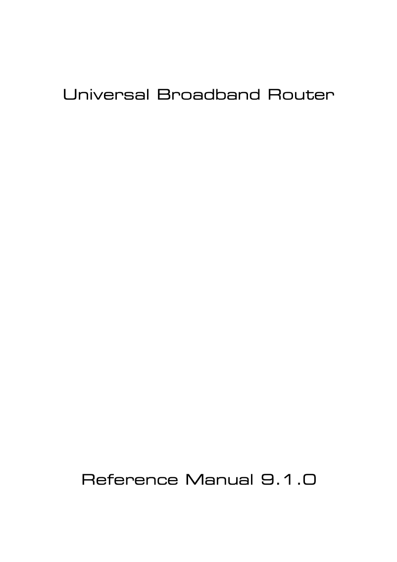 Page n°1 - Manuel utilisateur Dovado PRO-AC