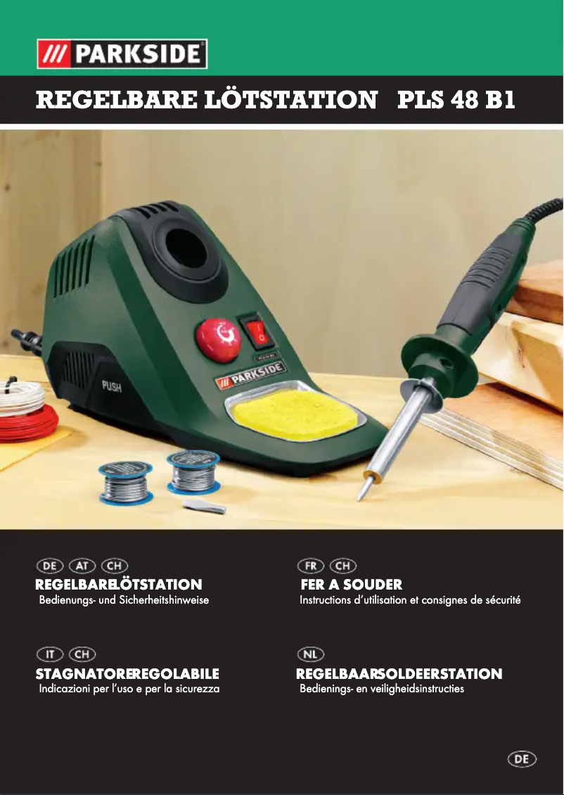 Image de la première page du manuel de l'appareil PLS 48 B1