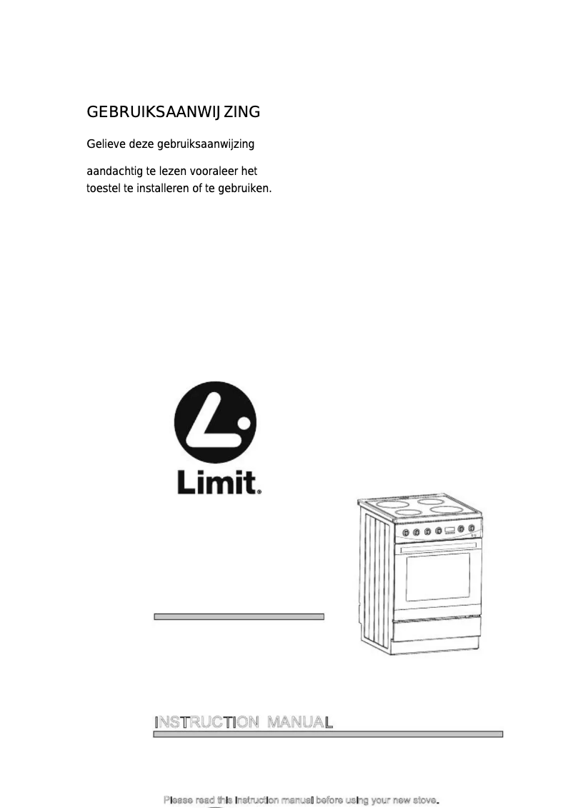 Page n°1 - Manuel utilisateur Limit LIVMF60X