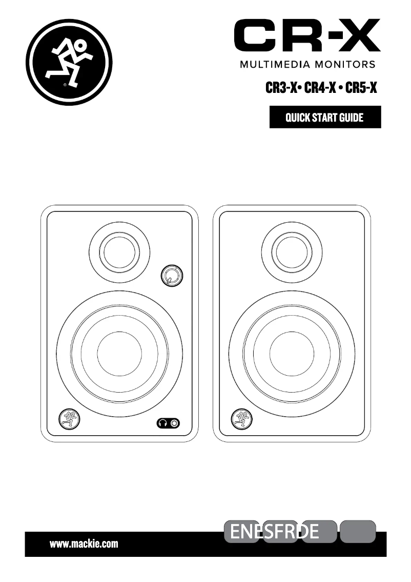 Page n°1 - Guide de démarrage rapide Mackie CR2-X CUBE