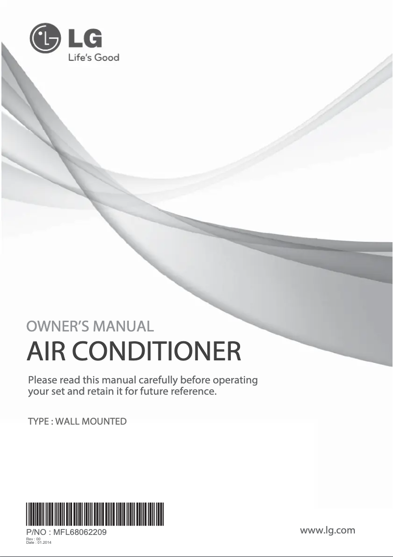 Page 1 de la notice Manuel utilisateur LG HSN12ISB