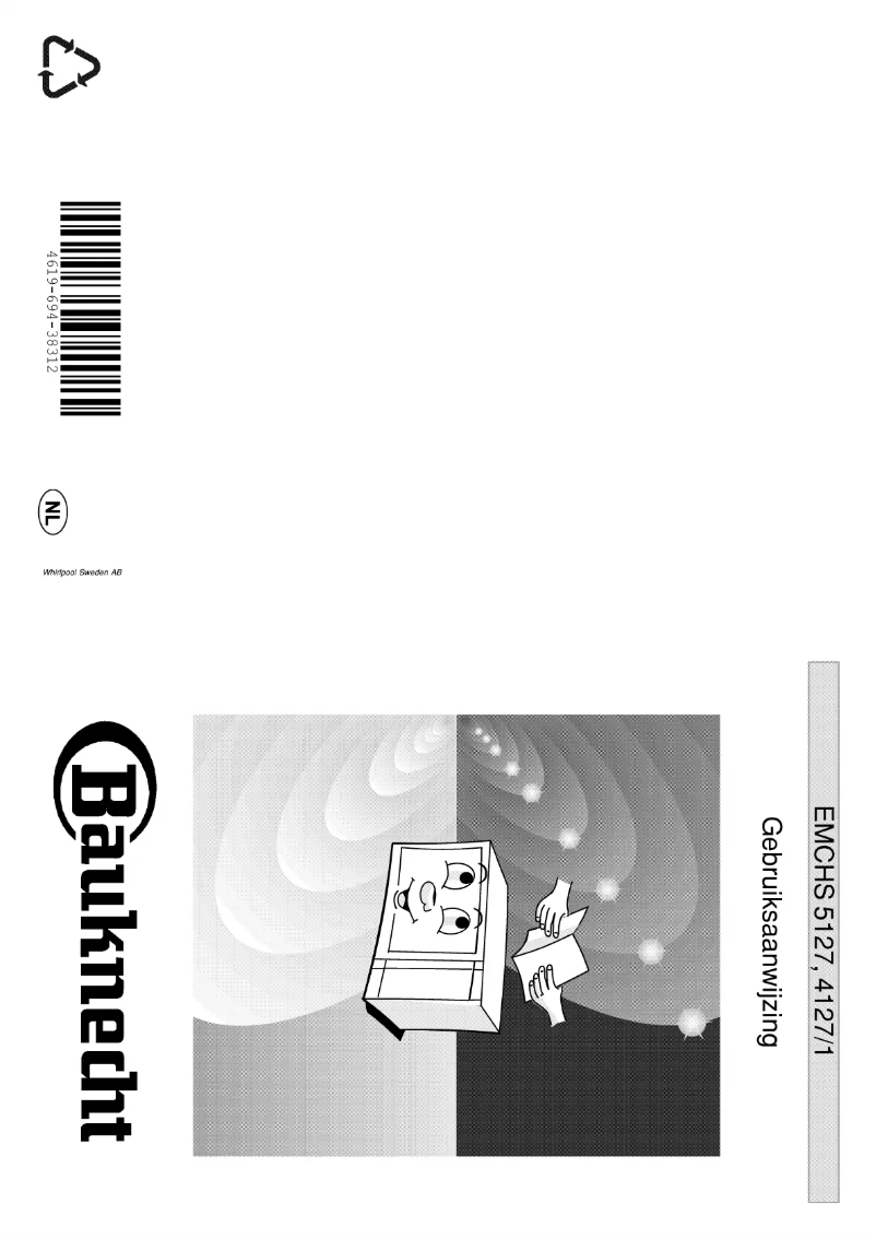 Page 1 de la notice Manuel utilisateur Bauknecht EMCHS 5127 AL