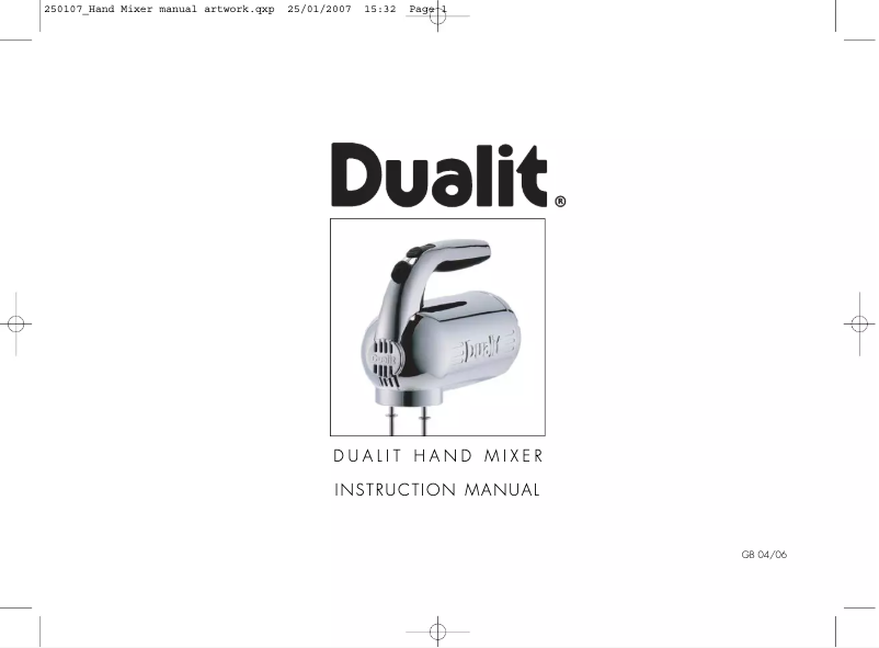 Imagen de la primera página del manual del dispositivo 88482