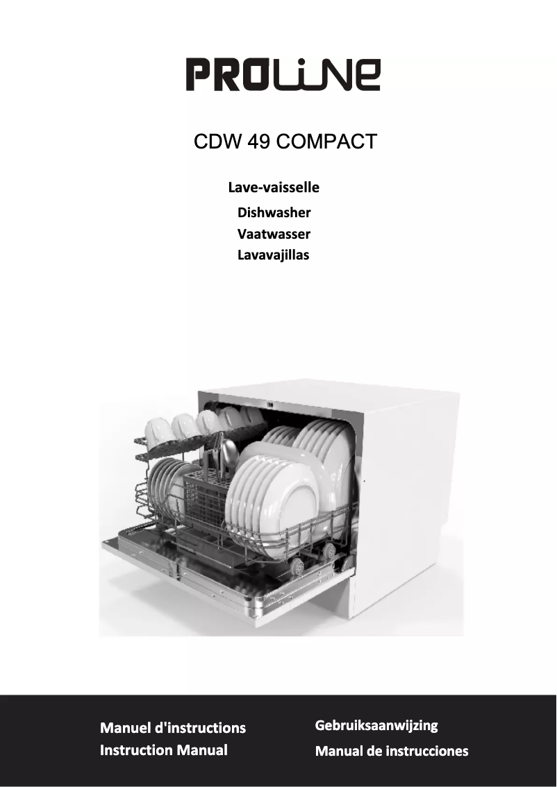 Page n°1 - Manuel utilisateur Proline CDW 49 Compact