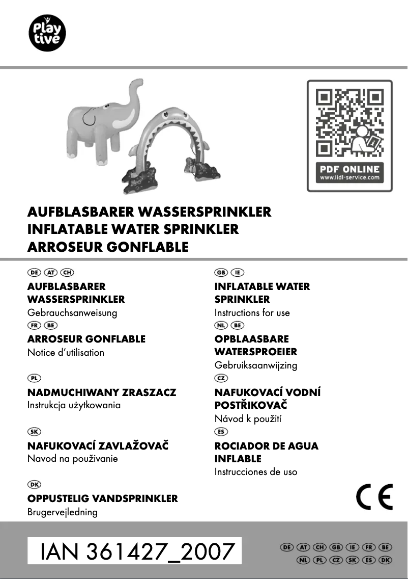 Imagen de la primera página del manual del dispositivo IAN 361427