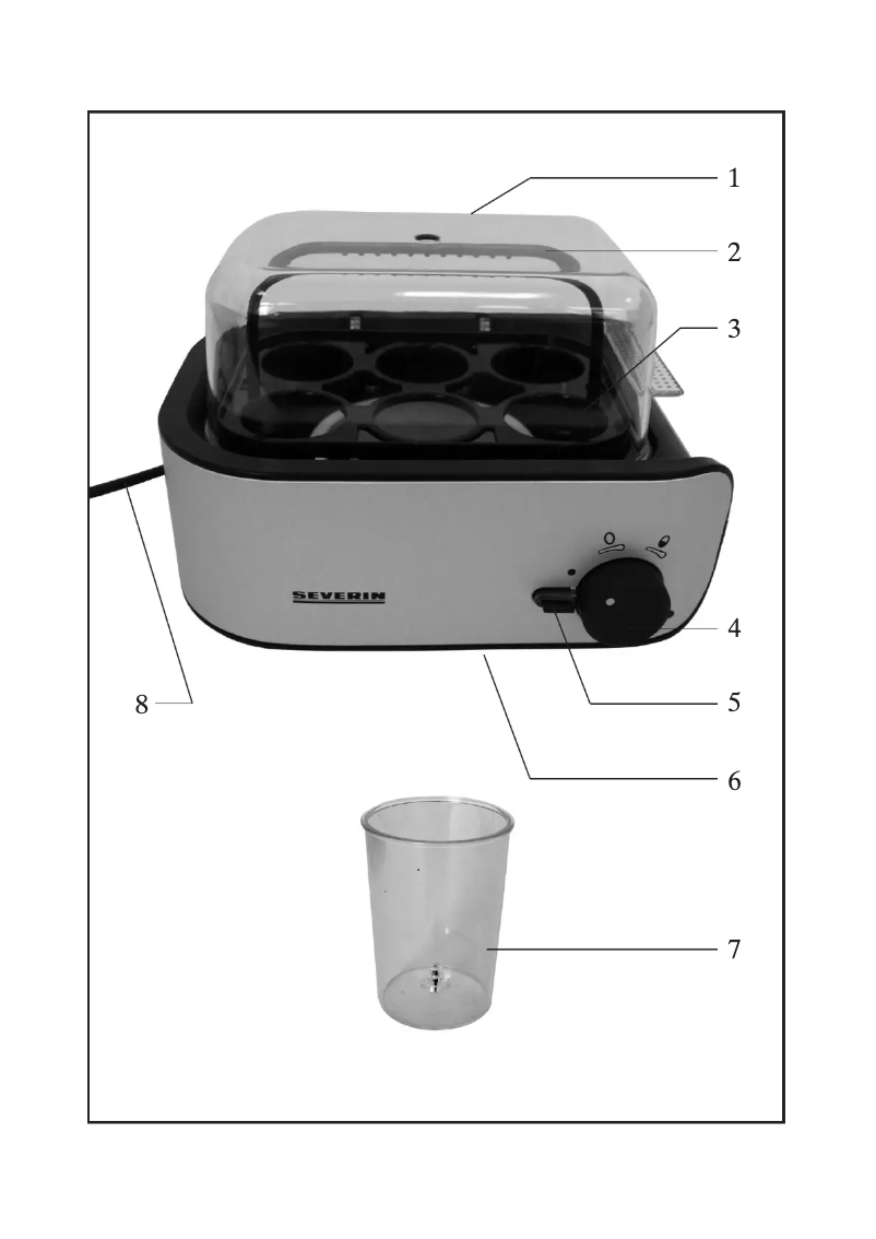 Página 1 del manual Manual de usuario Severin EK 3137