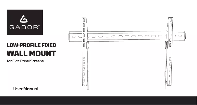 Page 1 de la notice Manuel utilisateur Gabor FM-LPM