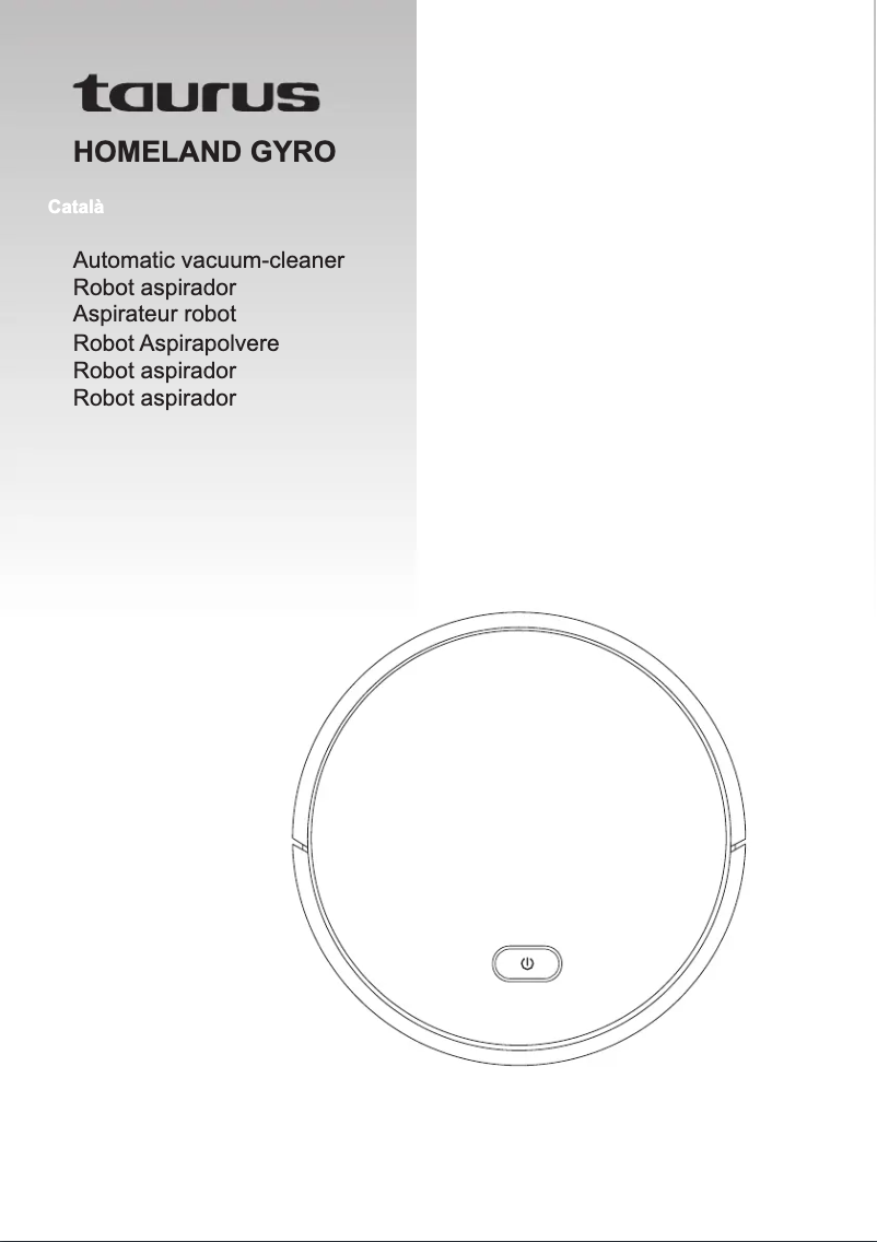 Page n°1 - Manuel utilisateur Taurus Homeland Gyro