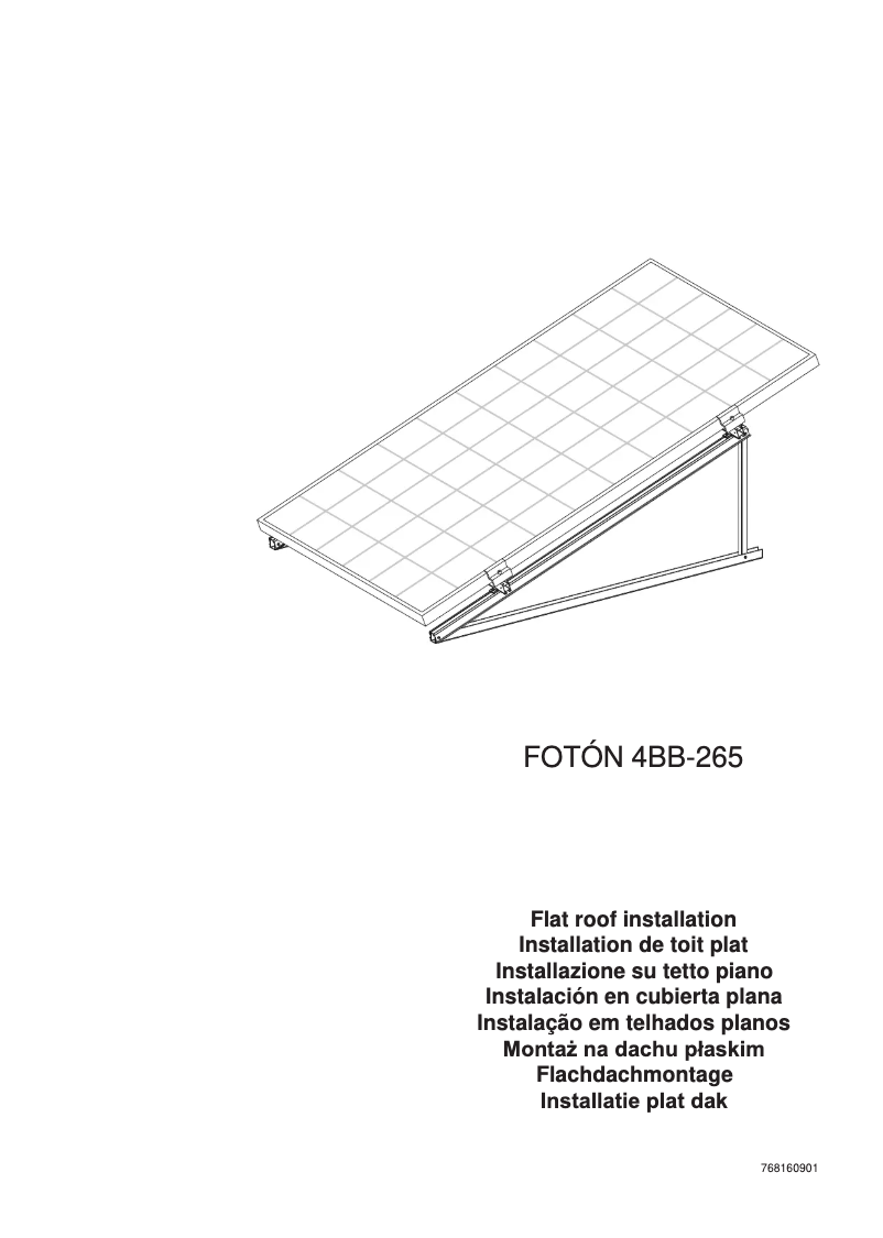 Page n°1 - Manuel utilisateur Baxi FOTÓN 4BB-265