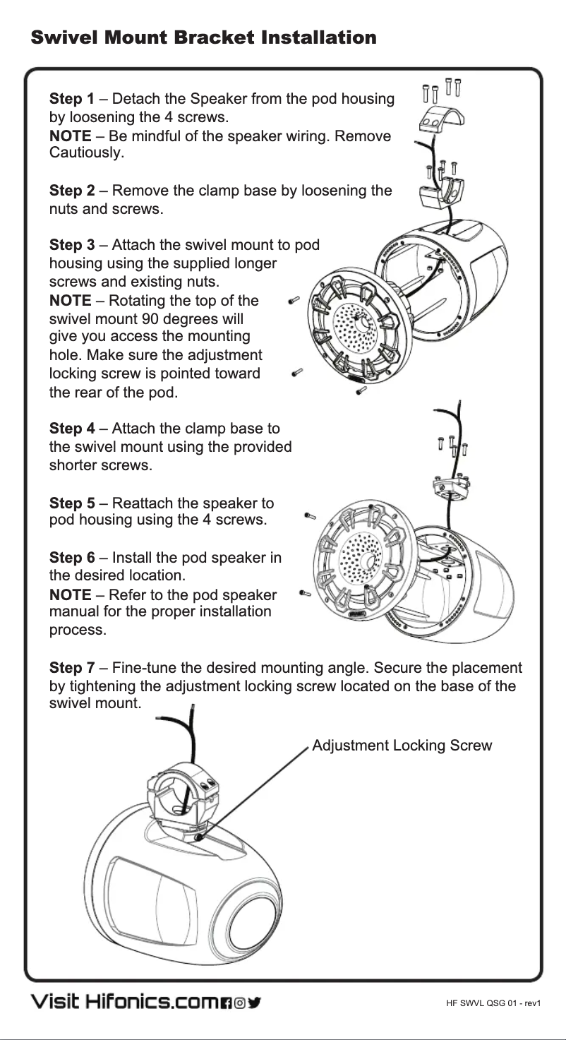 Image de la première page du manuel de l'appareil SWVL-1B