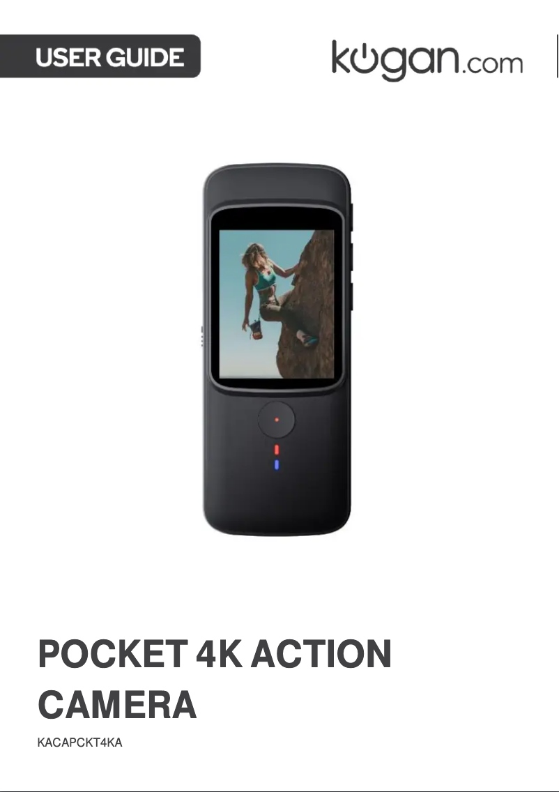 Page 1 de la notice Manuel utilisateur Kogan KACAPCKT4KA