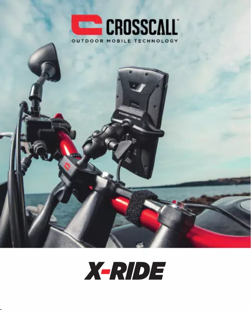Image de la première page du manuel de l'appareil X-RIDE