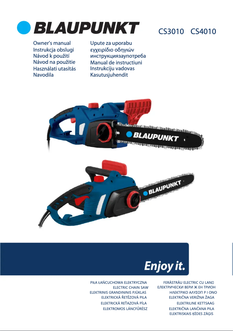 Page n°1 - Manuel utilisateur Blaupunkt CS3010