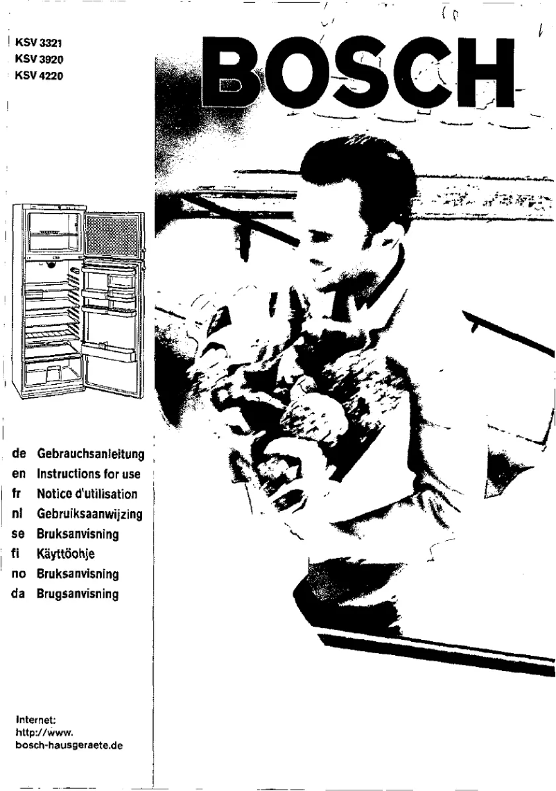 Page 1 de la notice Manuel utilisateur Bosch KSV3321