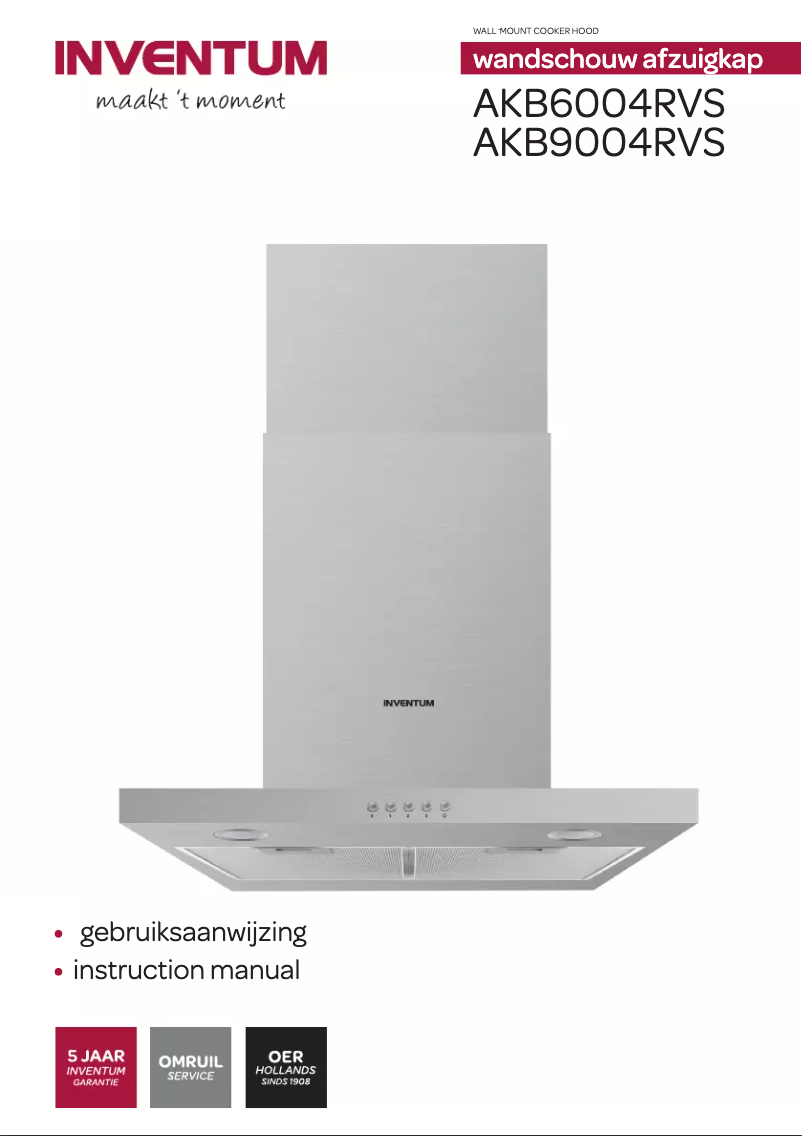 Page n°1 - Manuel utilisateur Inventum SB900