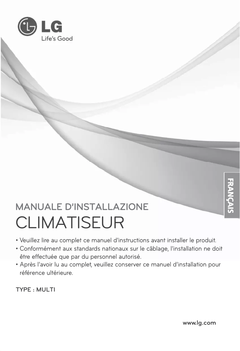 Image de la première page du manuel de l'appareil MU4M27