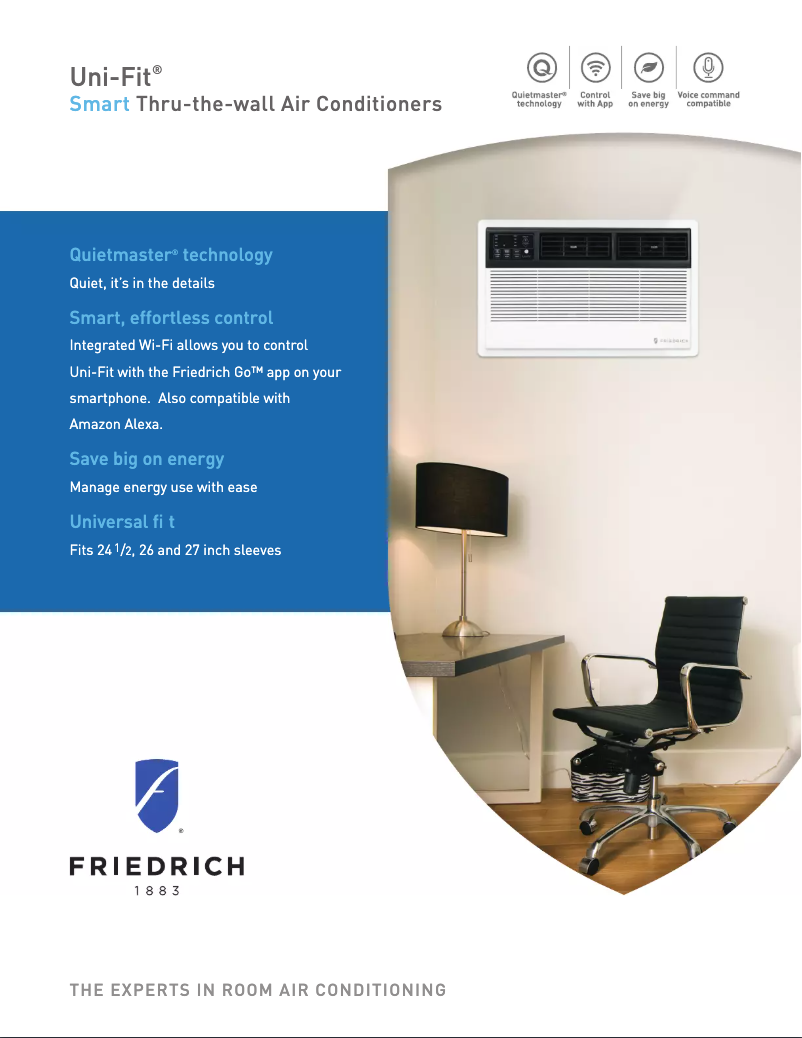 Page n°1 - Brochure Friedrich UET08A11A