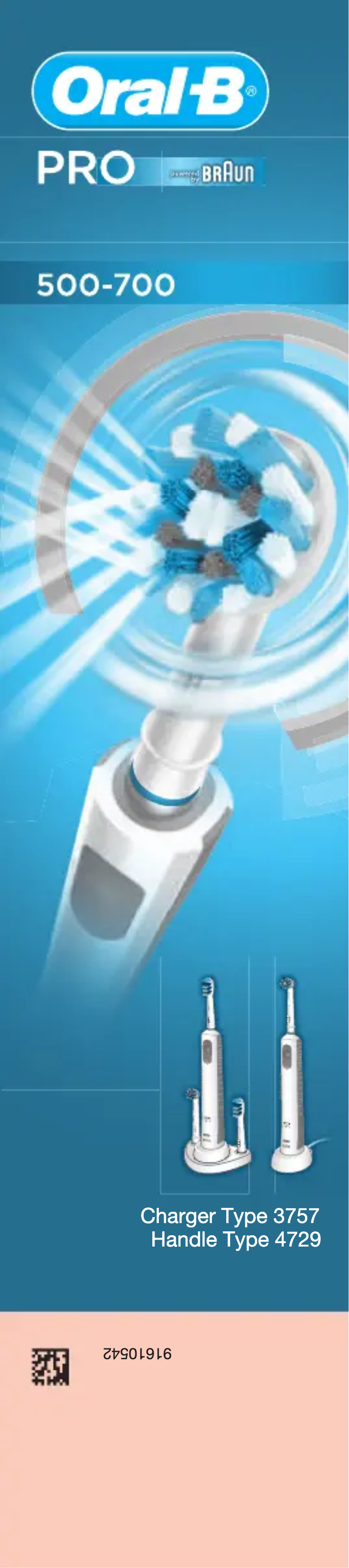 Page 1 de la notice Manuel utilisateur Oral-B Junior 6+