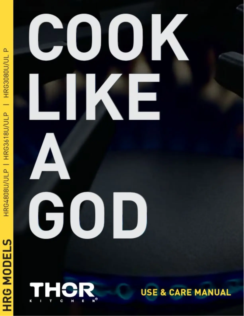 Page 1 de la notice Manuel utilisateur Thor HRE3601