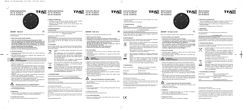 Página 1 del manual Manual de usuario TFA 60.3056.06