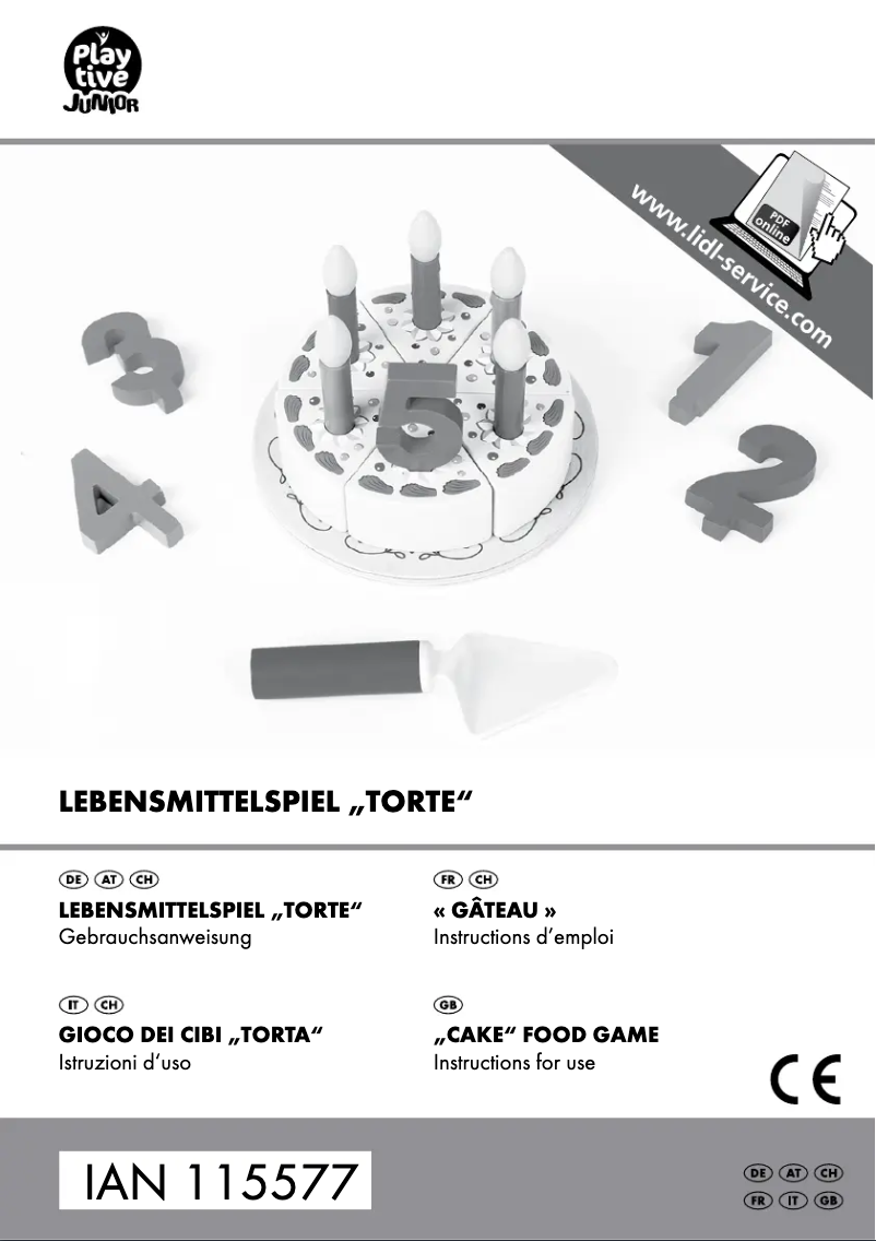 Image de la première page du manuel de l'appareil IAN 115577