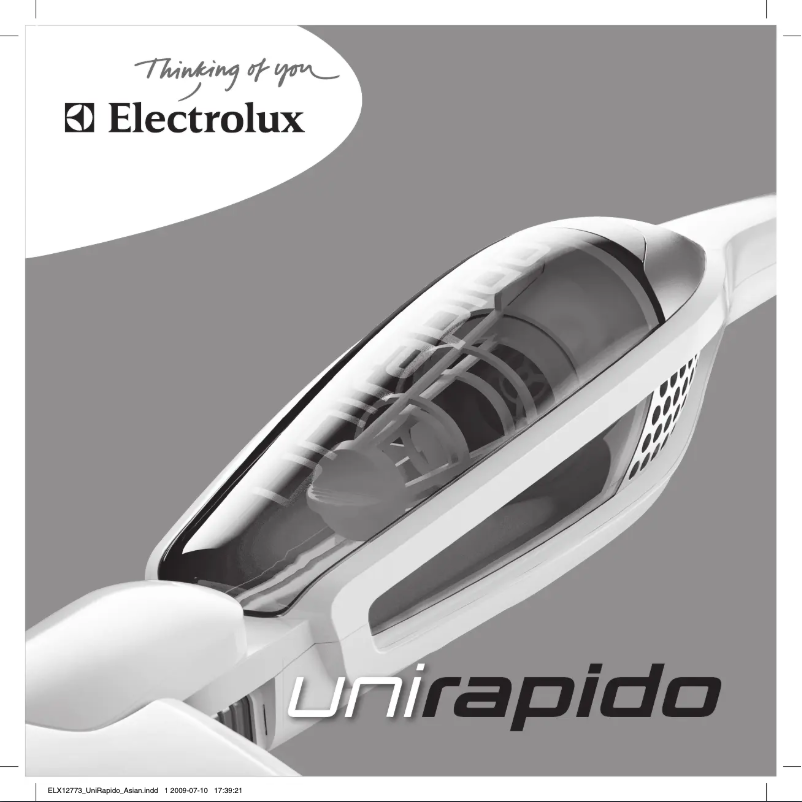 Página 1 del manual Manual de usuario Electrolux UniRapido ZB2803