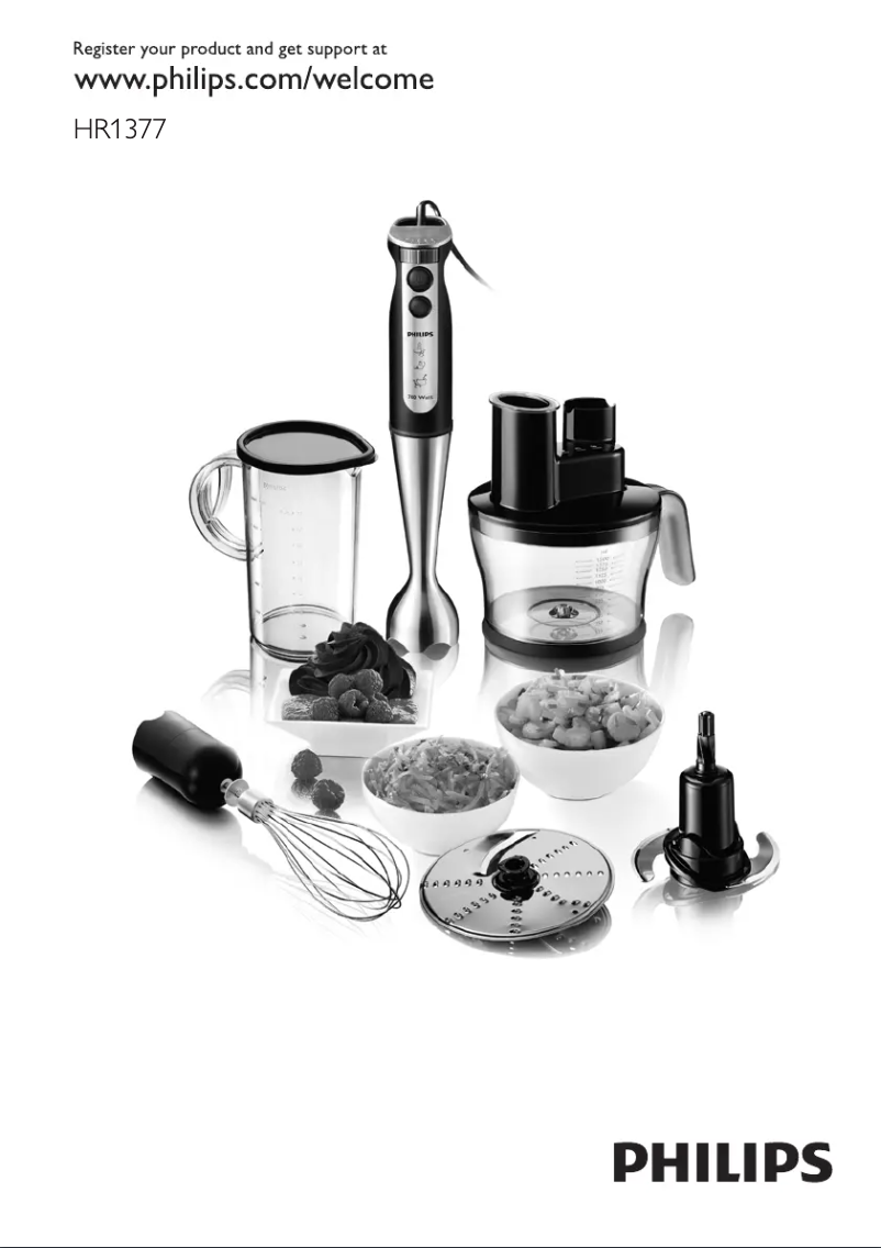 Page 1 de la notice Manuel utilisateur Philips DLA1282