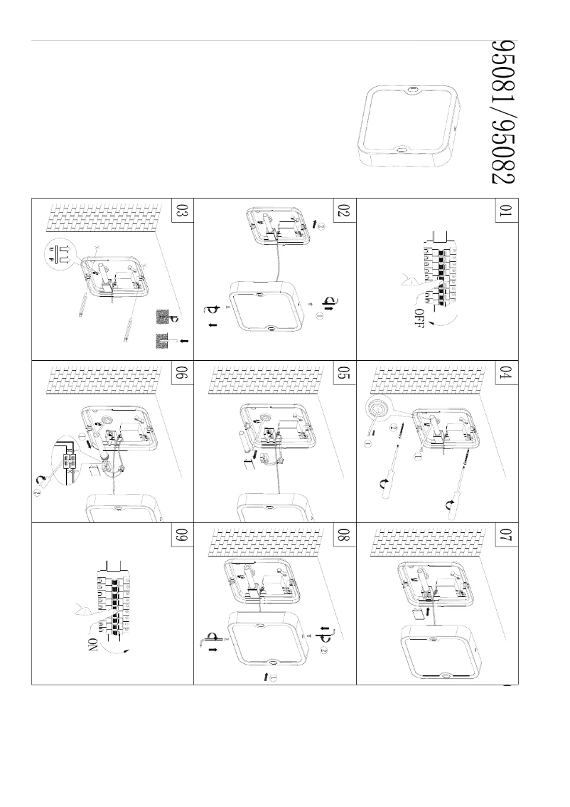 Page 1 de la notice Manuel utilisateur Eglo Alfena-S