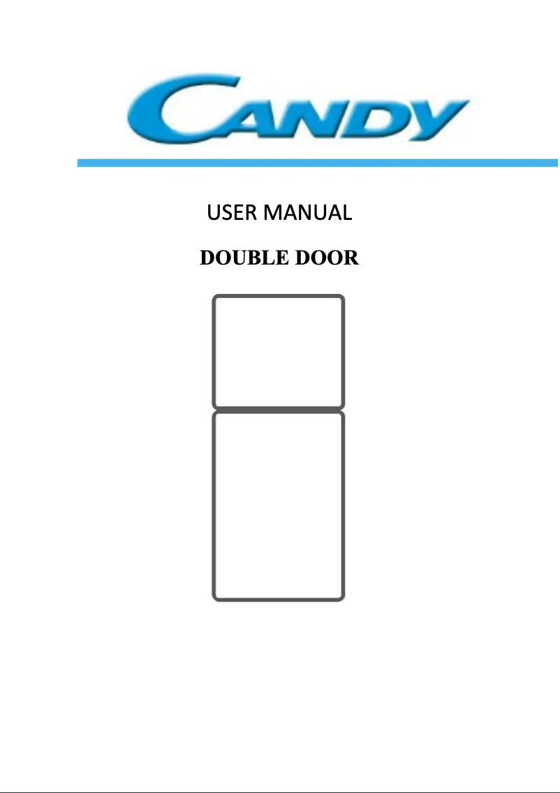 Page 1 de la notice Manuel utilisateur Candy CDDMN 7184X