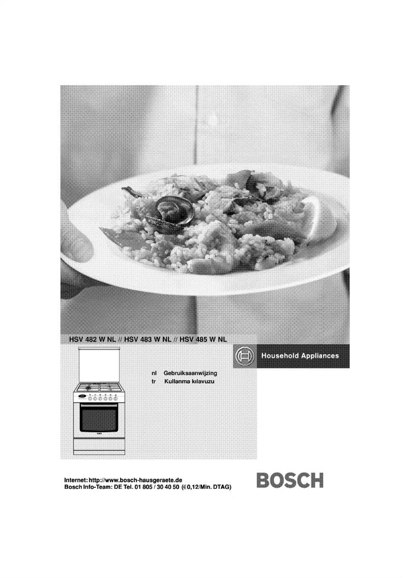 Page n°1 - Manuel utilisateur Bosch HSV483 W