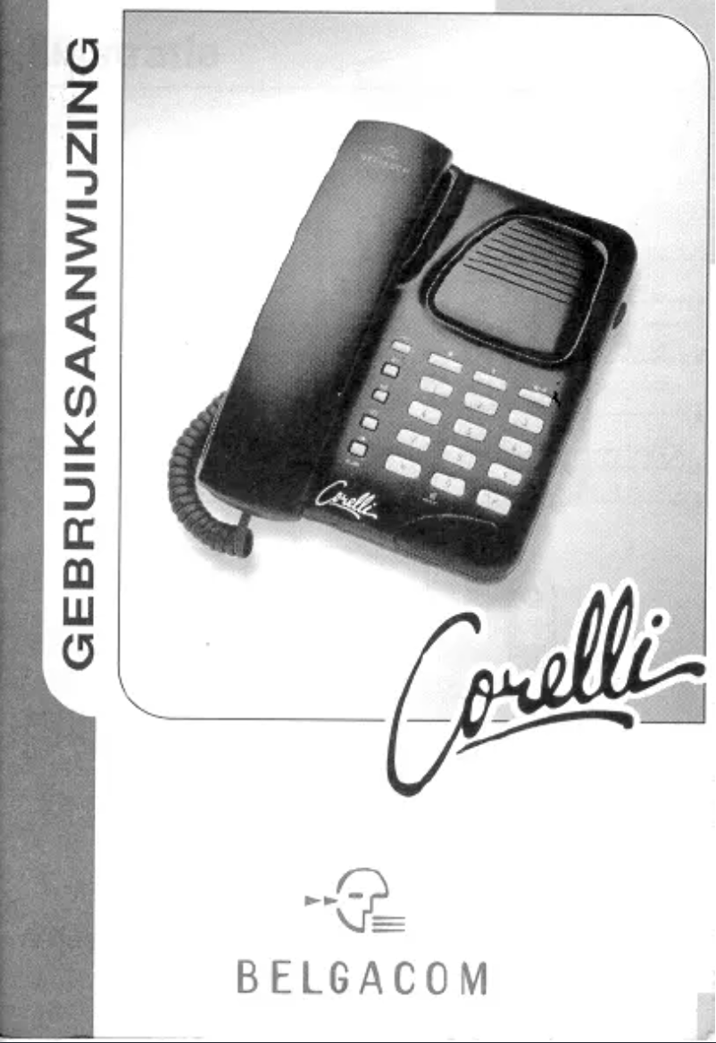 Page 1 de la notice Manuel utilisateur Belgacom Corelli