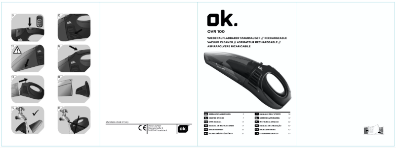 Page 1 de la notice Manuel utilisateur OK OVR 100