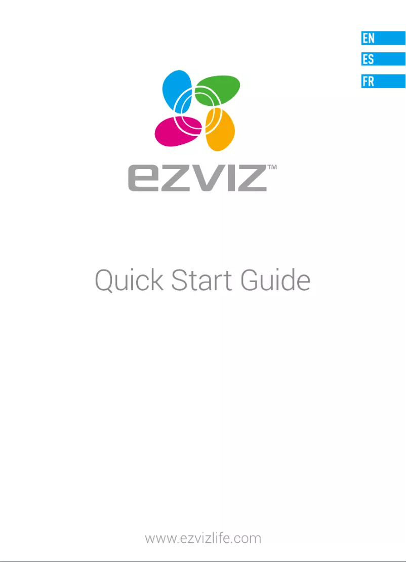 Página 1 del manual Manual de usuario EZVIZ X5S-4W