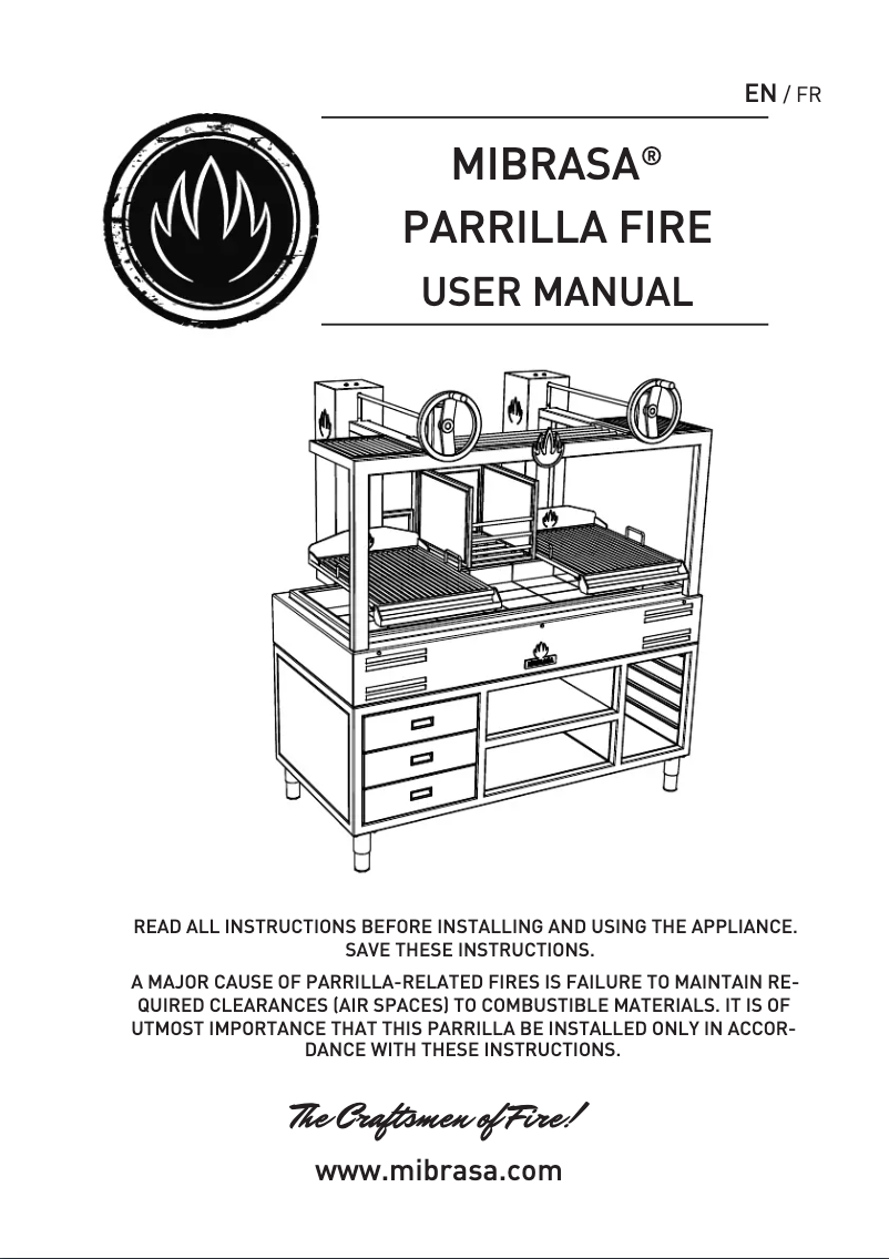 Page 1 de la notice Manuel utilisateur Mibrasa GMB 252