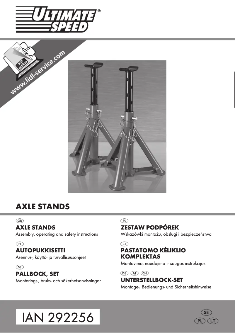 Image de la première page du manuel de l'appareil HG00025