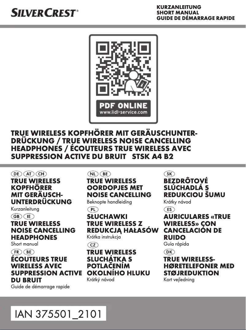 Image de la première page du manuel de l'appareil STSK A4 B2