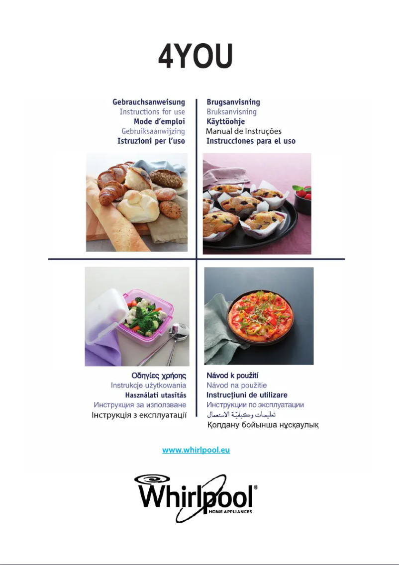Page 1 de la notice Manuel utilisateur Whirlpool MWA 260