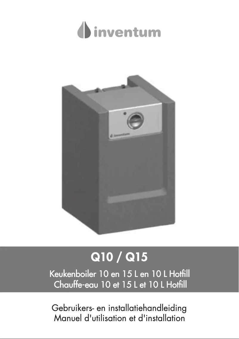 Image de la première page du manuel de l'appareil Q10