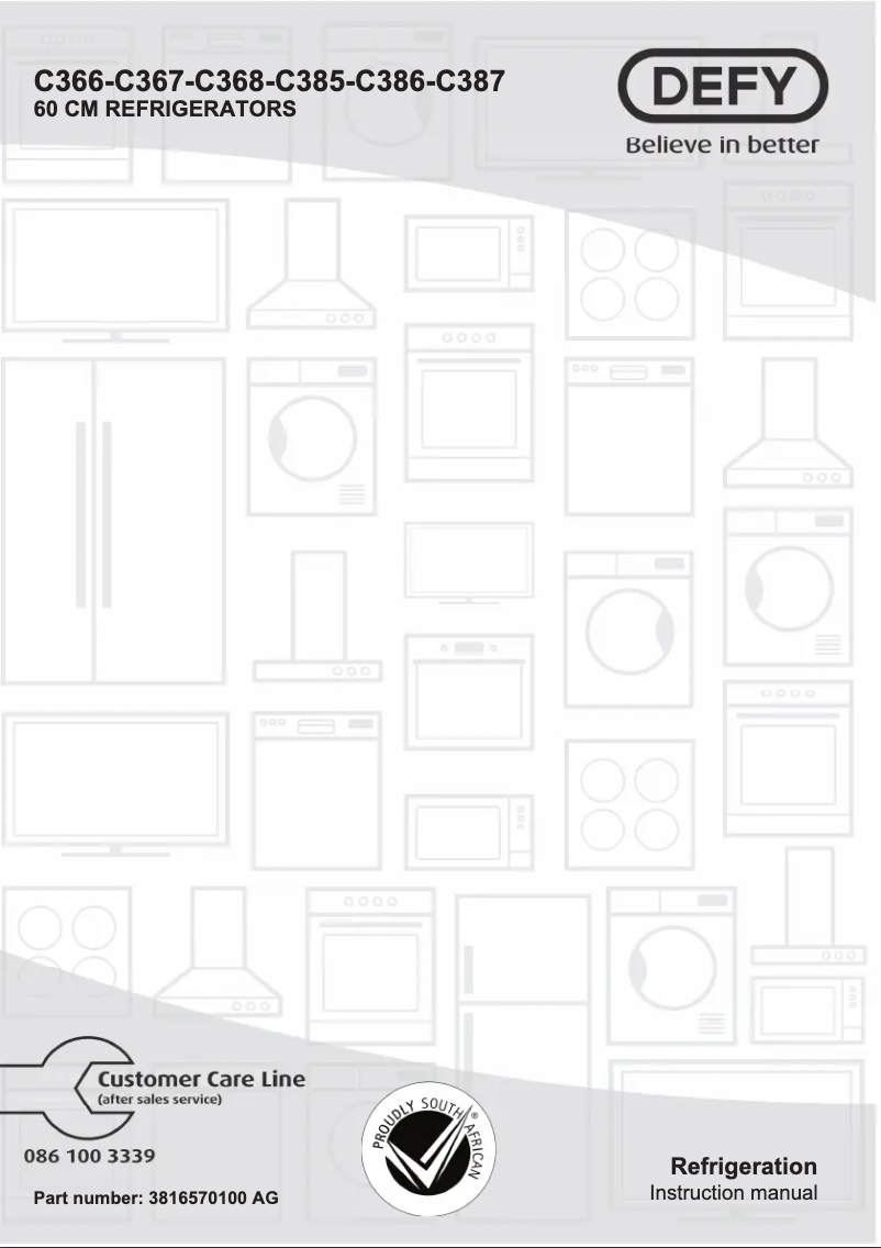 Page 1 de la notice Manuel utilisateur Defy DAC672