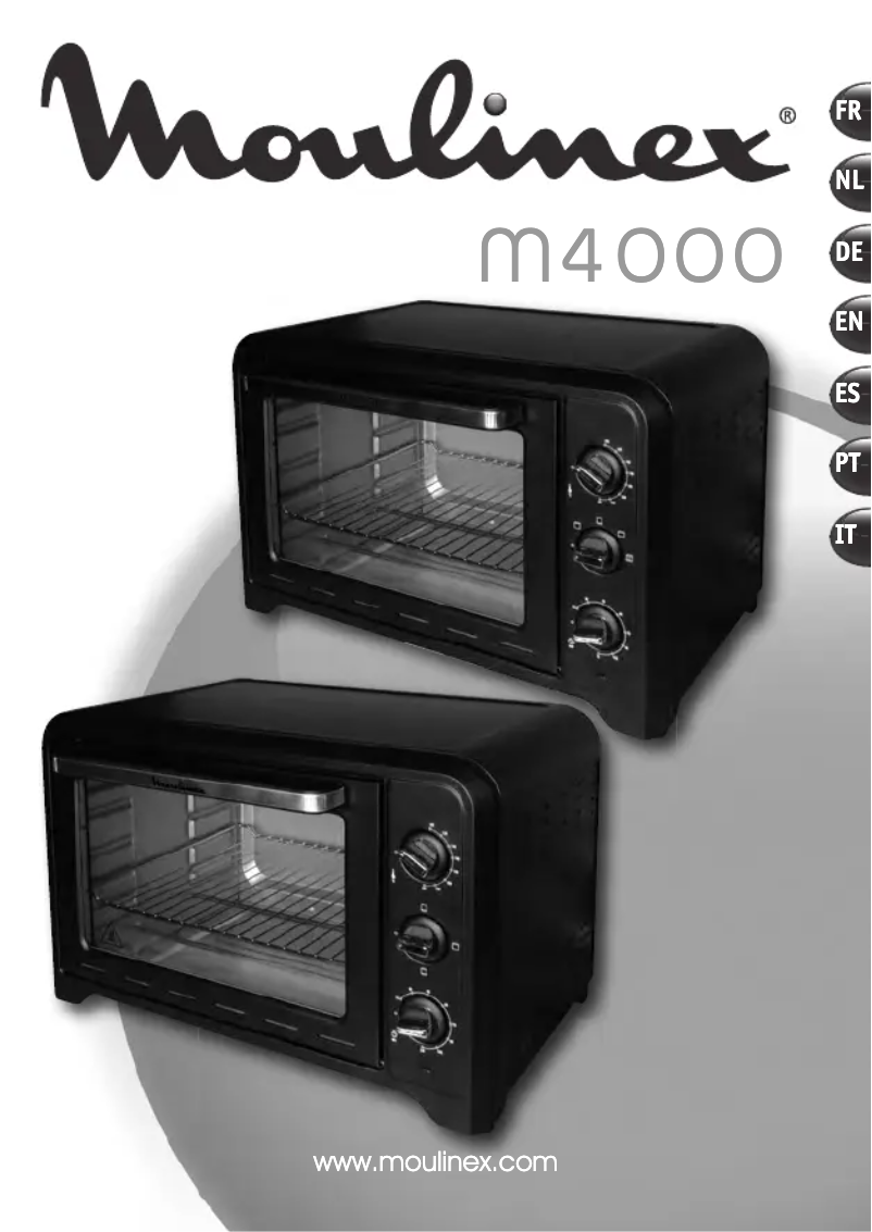 Page 1 de la notice Manuel utilisateur Moulinex OX481800