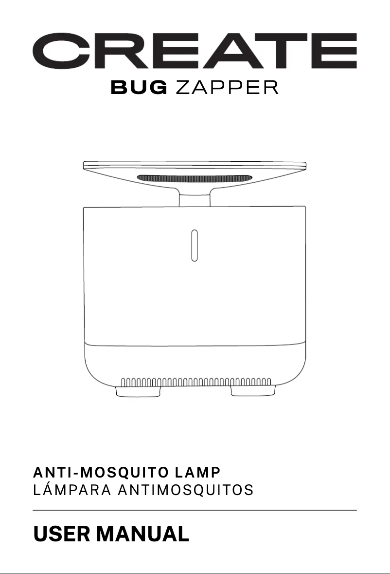 Image de la première page du manuel de l'appareil BUG ZAPPER