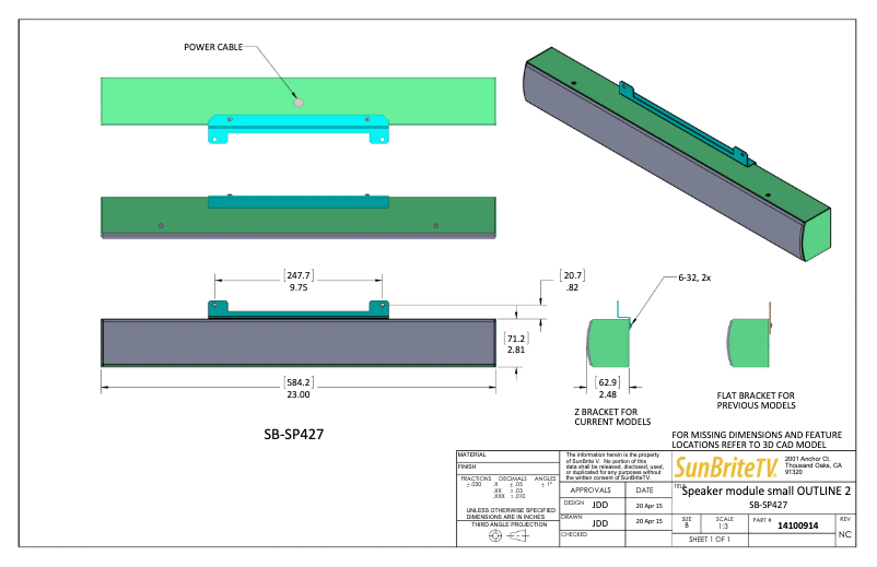 Image de la première page du manuel de l'appareil SB-SP472