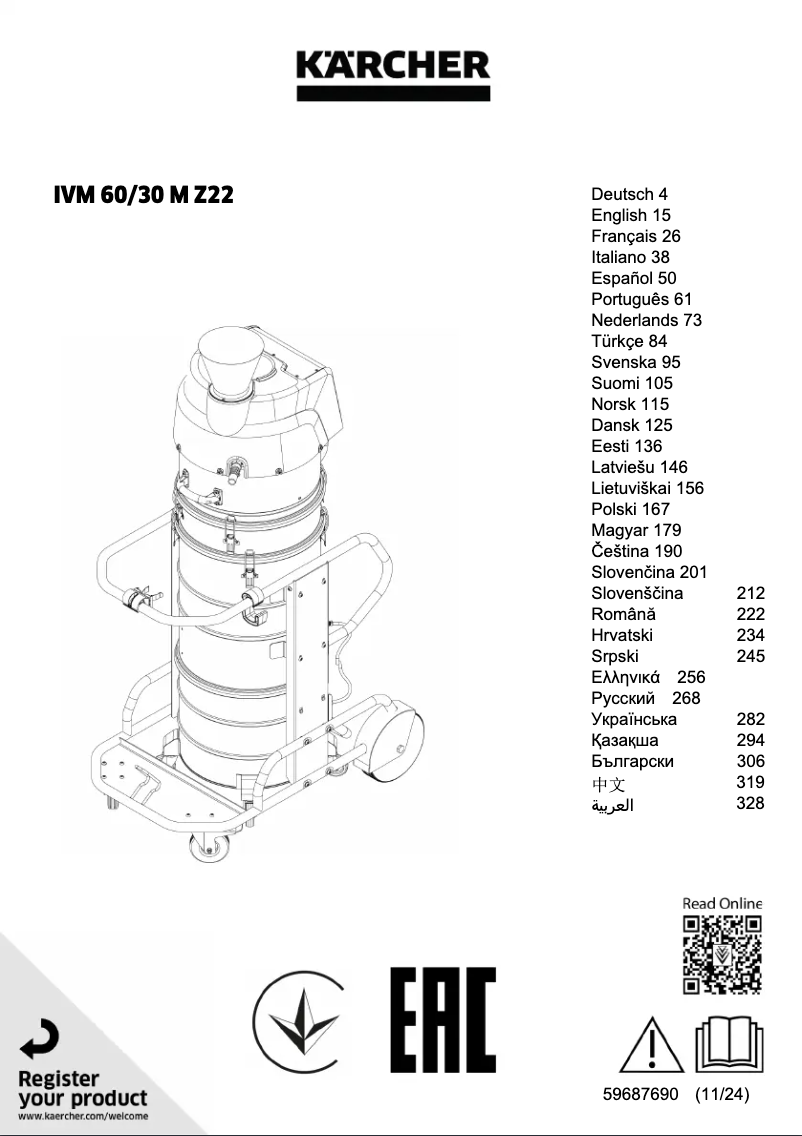 Image de la première page du manuel de l'appareil IVM 60/30 M Z22