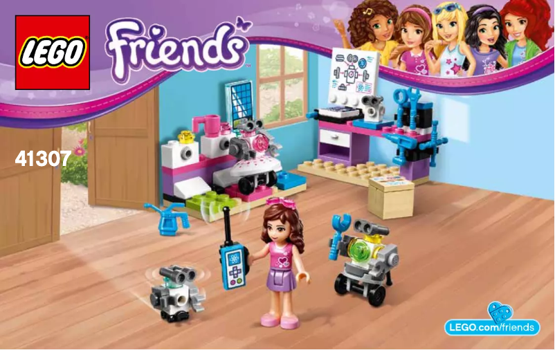 Page 1 de la notice Manuel utilisateur Lego Friends 41307
