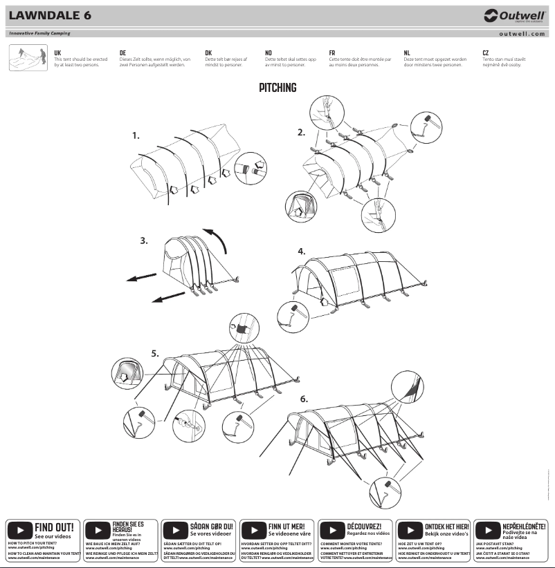 Image de la première page du manuel de l'appareil Lawndale 6
