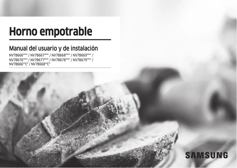 Page 1 de la notice Manuel utilisateur Samsung NV7B6795JDK