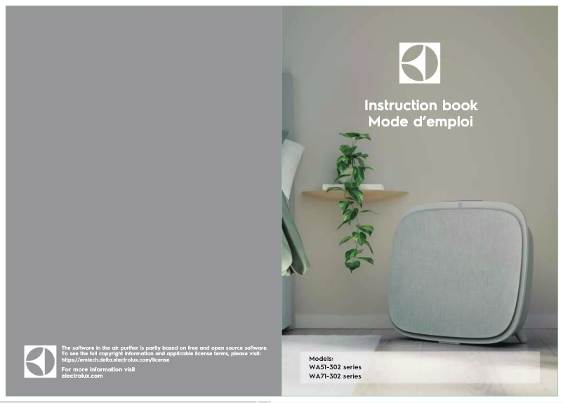 Página 1 del manual Manual de usuario Electrolux Well A7 WA71-302GY