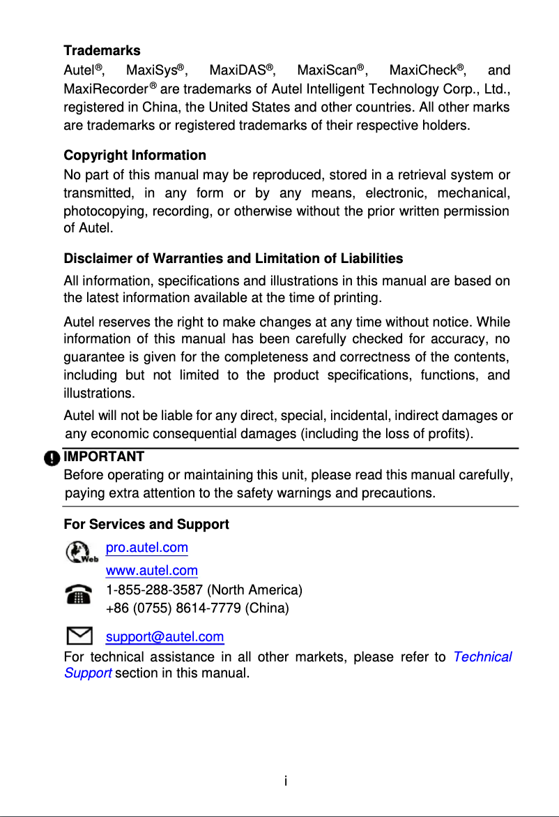 Image de la première page du manuel de l'appareil MaxiBAS BT608